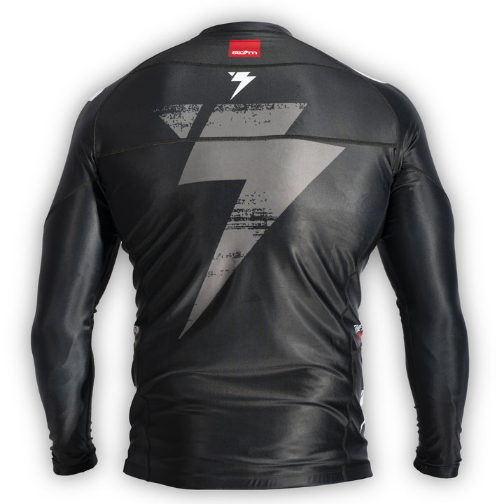 STORM DELTA BLACK LS RASHGUARD - Black/Black